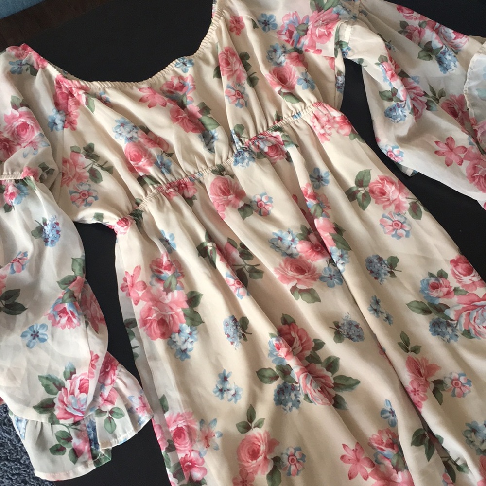Floral Babydoll Dress